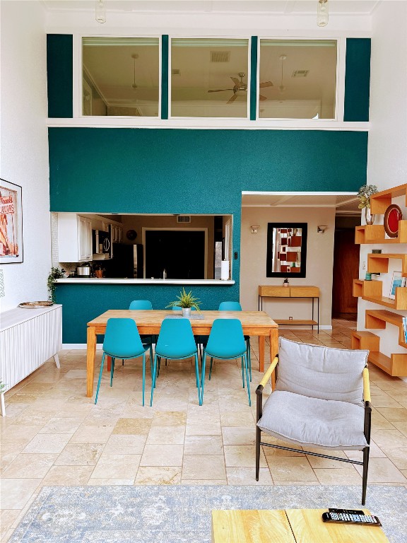 Undisclosed Address Austin, TX 78746 - Photo 6 of 26 a living room with furniture and kitchen view