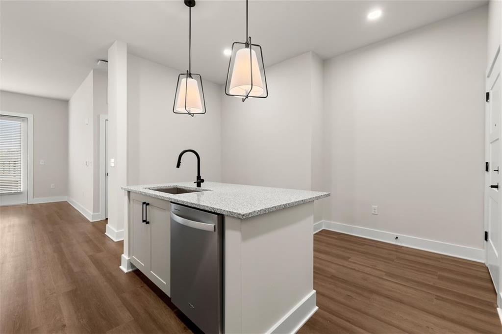 2648 Sandy Plains Road, Unit 301 Marietta, GA 30062 - Photo 7 of 46 a view of a kitchen from a sink
