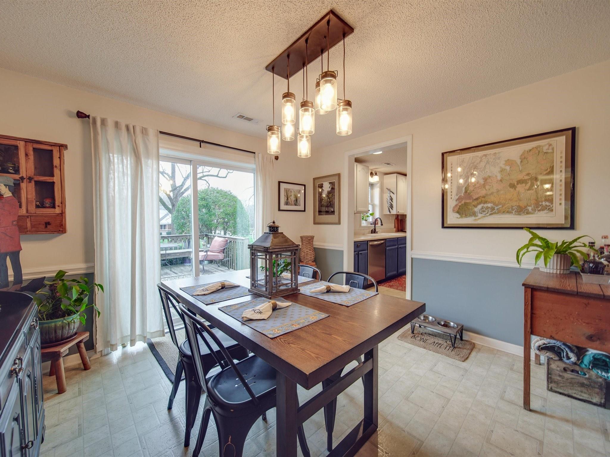 3410 Helms Pond Road Monroe, NC 28110 - Photo 13 of 35 a view of a dining room with furniture window and outside view
