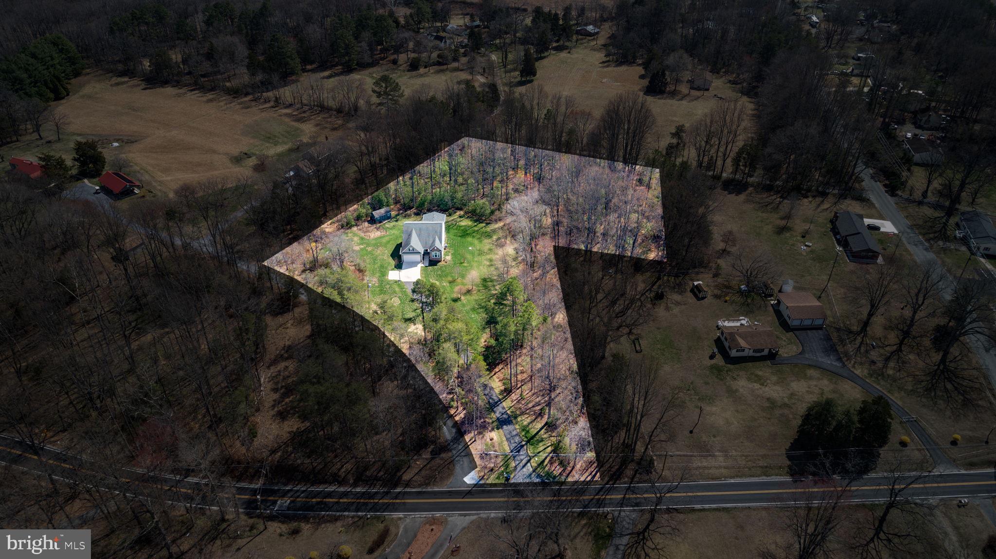 400 Telegraph Road Stafford, VA 22554 - Photo 67 of 79 an aerial view of house with yard swimming pool and outdoor seating