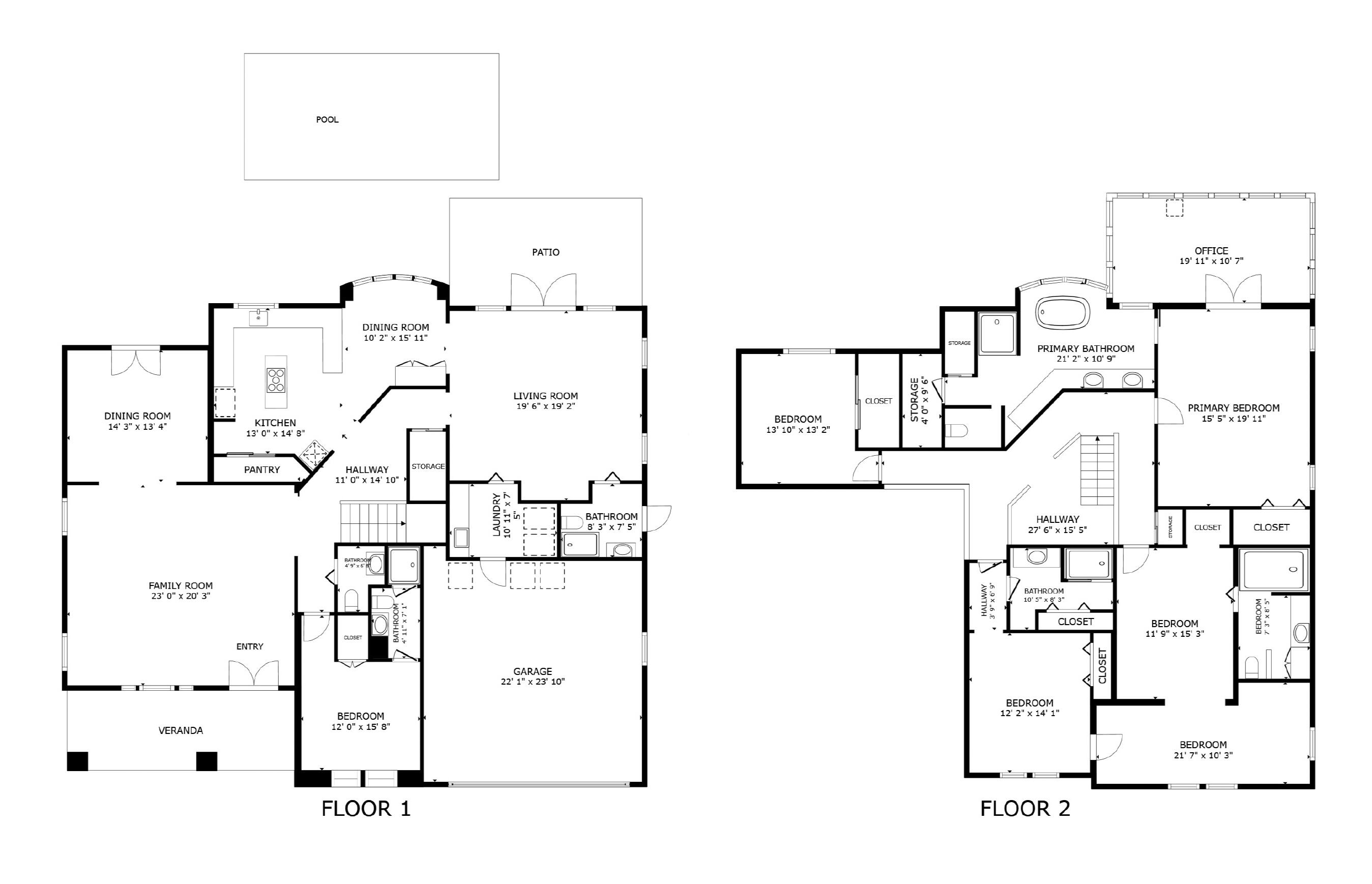 678 Carriage Hill Lane Boca Raton, FL 33486 - Photo 43 of 43 FLOOR PLAN