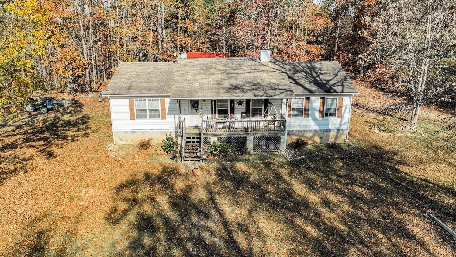 12098 Scuffletown Road Randolph, VA 23962 - Photo 29 of 30 front view of a house with a yard