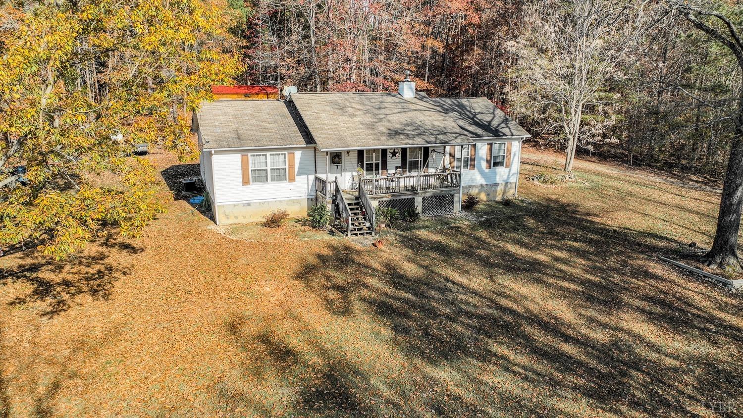12098 Scuffletown Road Randolph, VA 23962 - Photo 5 of 30 an aerial view of residential houses with yard