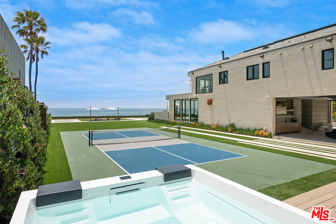 31100 Broad Beach Road Malibu, CA 90265 - Photo 31 of 38 a view of a tennis court