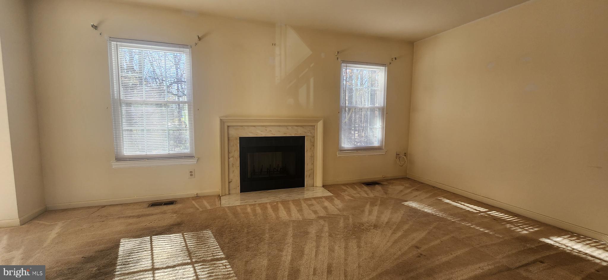1543 Hugo Circle Silver Spring, MD 20906 - Photo 12 of 36 Living Room w/ Wood Burning Fireplace.