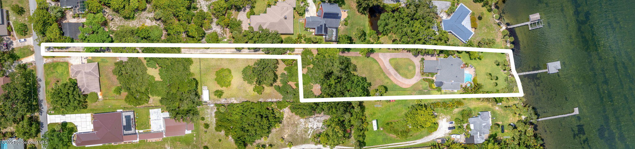 4297 Crooked Mile Road Merritt Island, FL 32952 - Photo 93 of 118 a view of swimming pool from a balcony