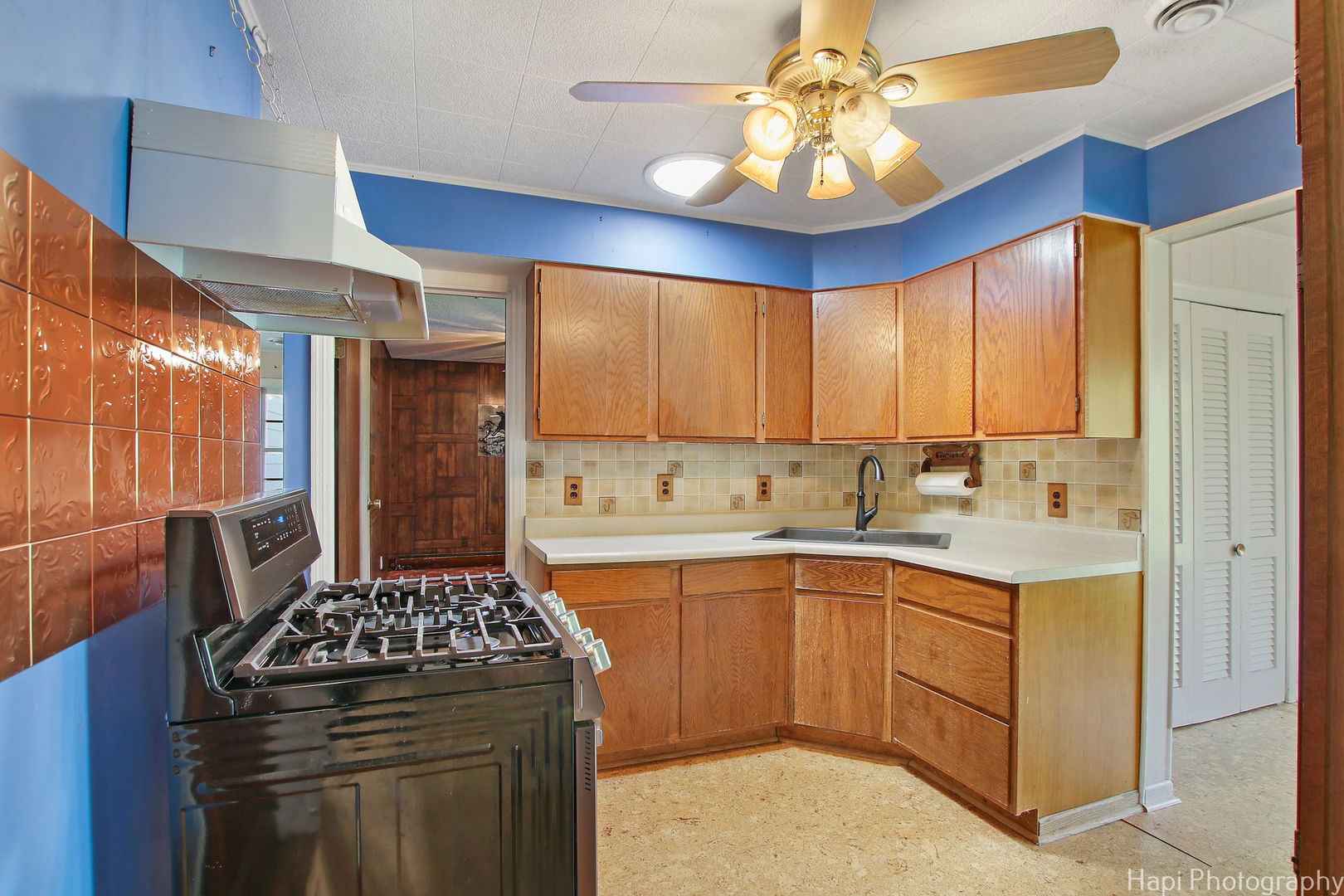 27797 North Forest Garden Road Wauconda, IL 60084 - Photo 13 of 35 a kitchen with a stove sink and cabinets