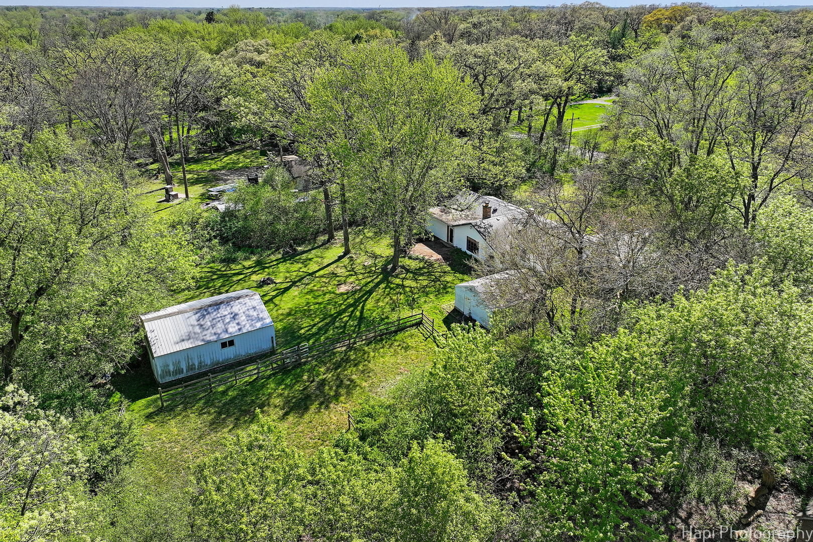 27797 North Forest Garden Road Wauconda, IL 60084 - Photo 31 of 35 an aerial view of a house with a yard