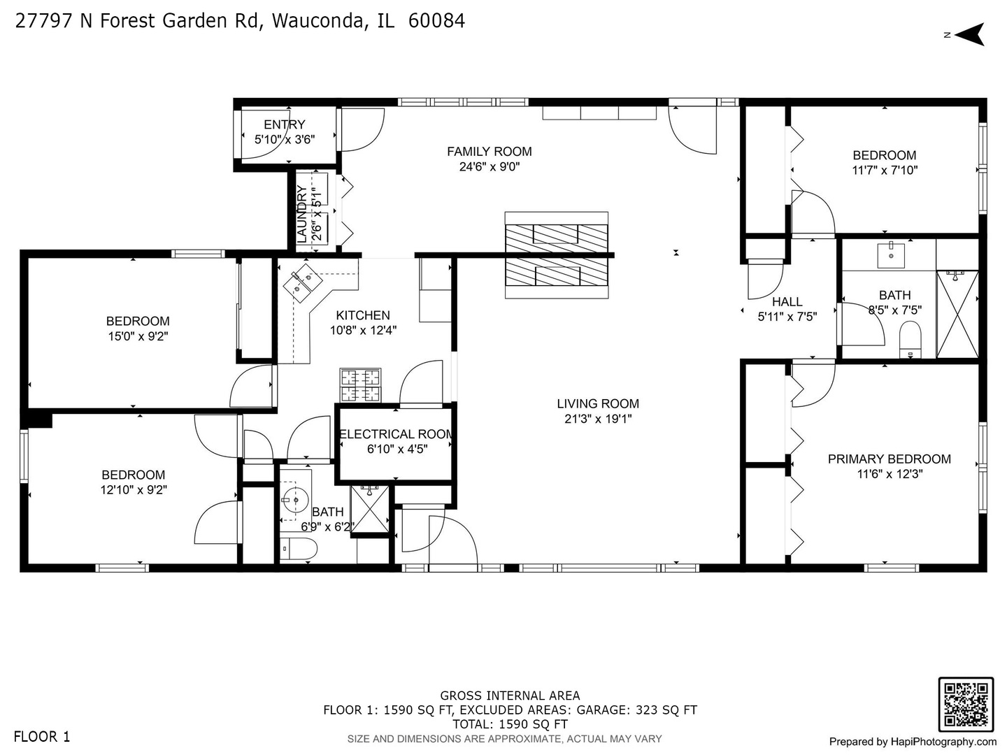 27797 North Forest Garden Road Wauconda, IL 60084 - Photo 34 of 35 a picture of a black and white photo