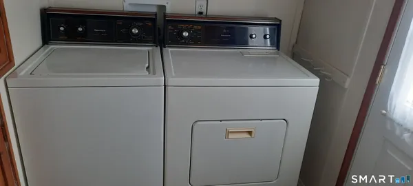 a close view of utility room