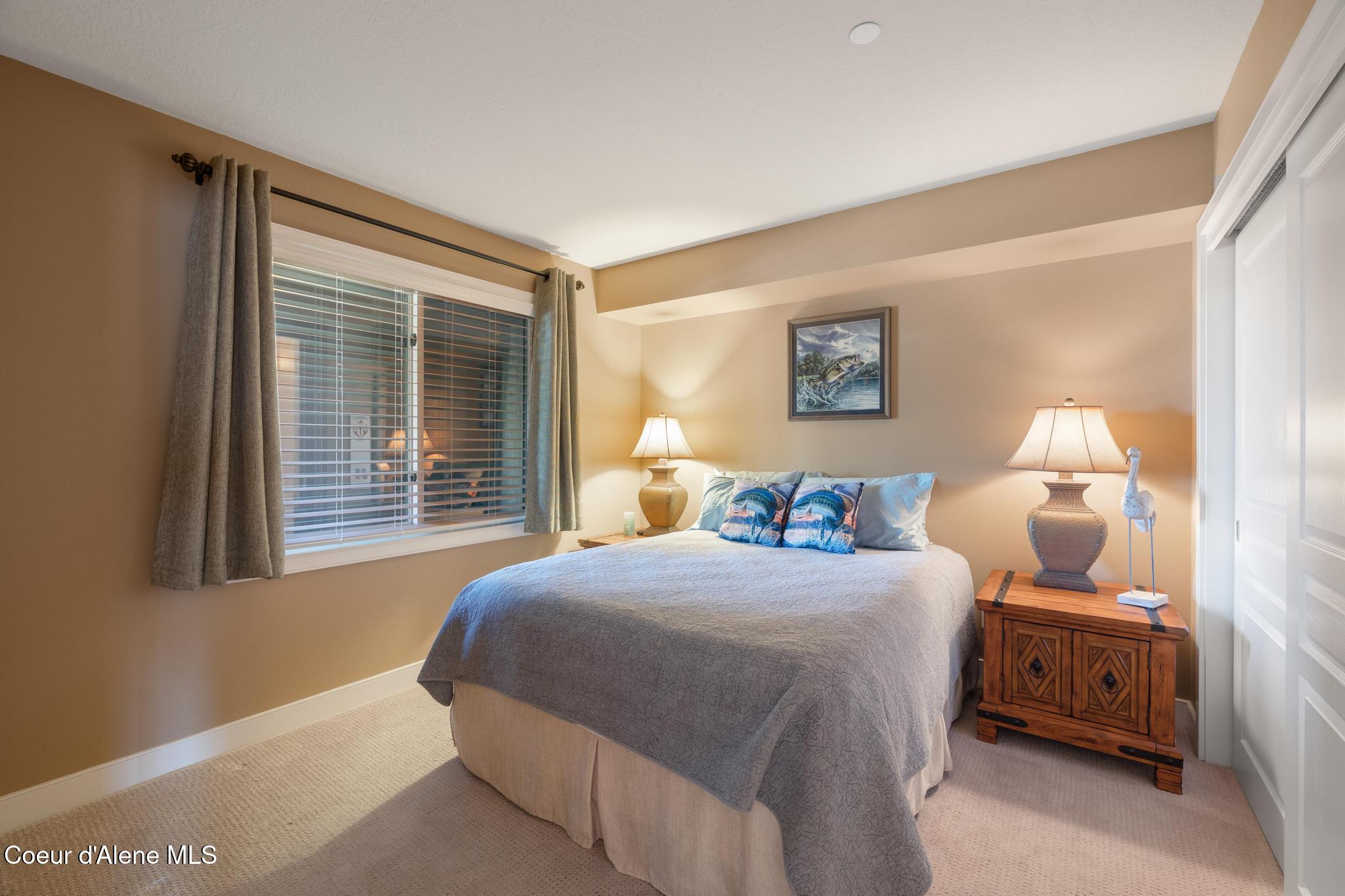 4549 South Arrow Point Drive, Unit 207 Harrison, ID 83833 - Photo 26 of 60 Guest Bed 1