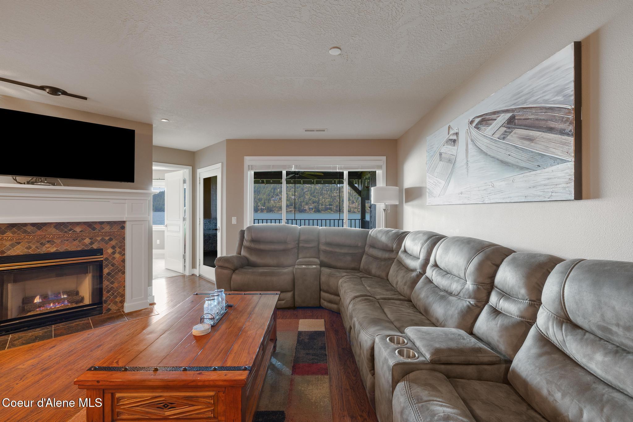 4549 South Arrow Point Drive, Unit 207 Harrison, ID 83833 - Photo 10 of 60 View From Living Room