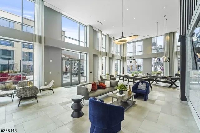 a living room filled with furniture