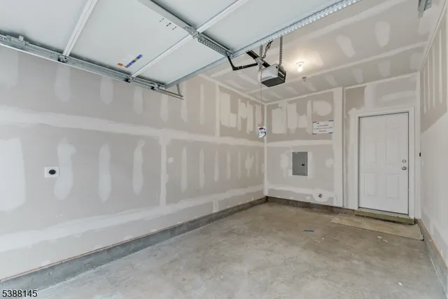 a view of a indoor garage