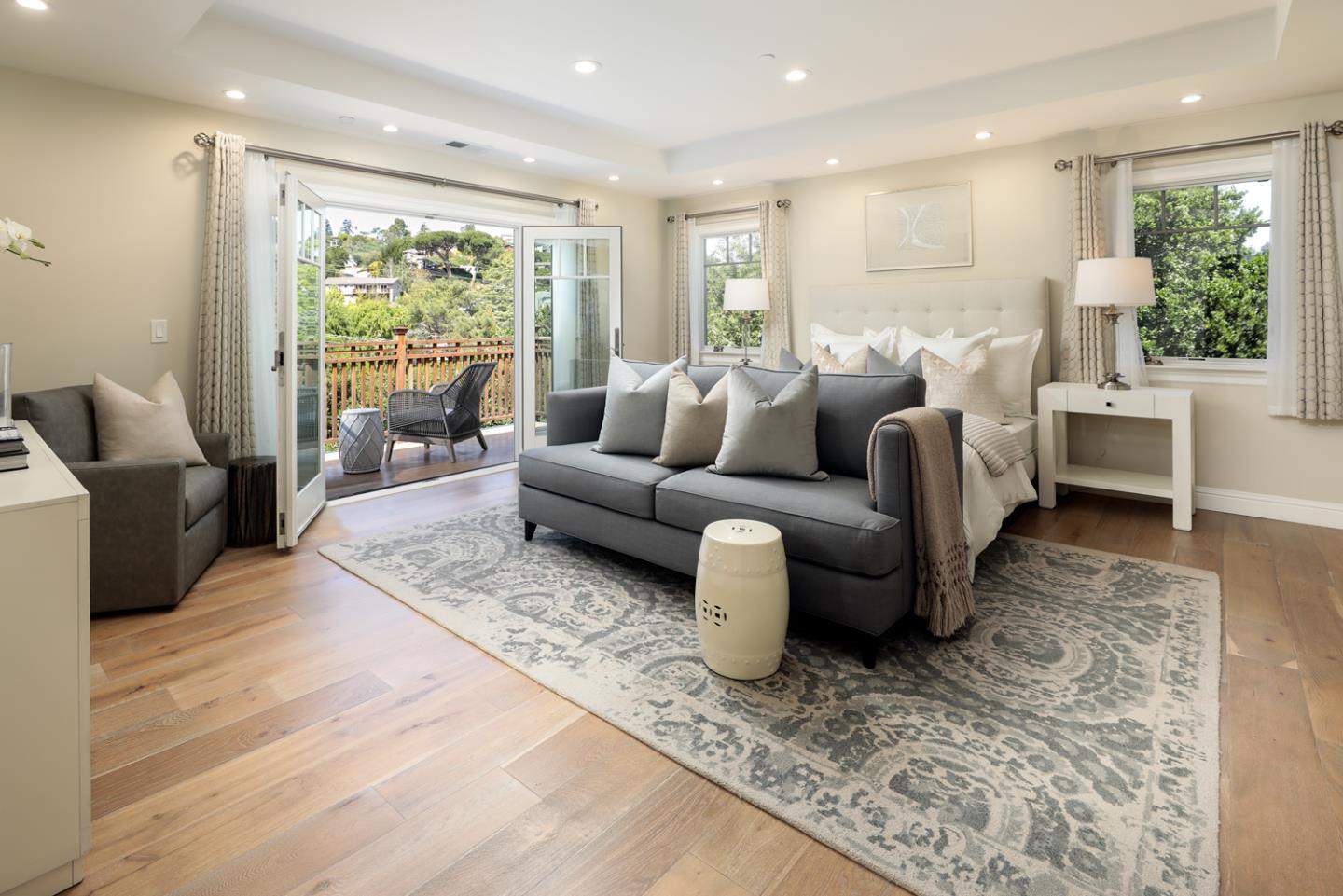 139 Windsor Drive San Carlos, CA 94070 - Photo 27 of 41 a living room with furniture and a large window