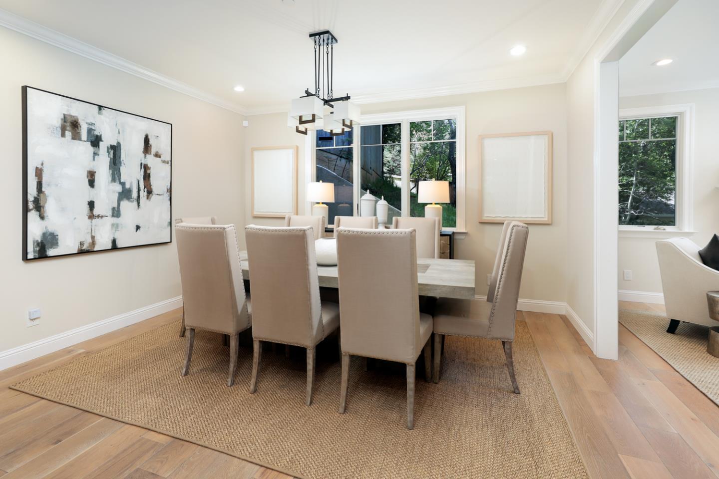 139 Windsor Drive San Carlos, CA 94070 - Photo 5 of 41 a view of a dining room with furniture window and outside view