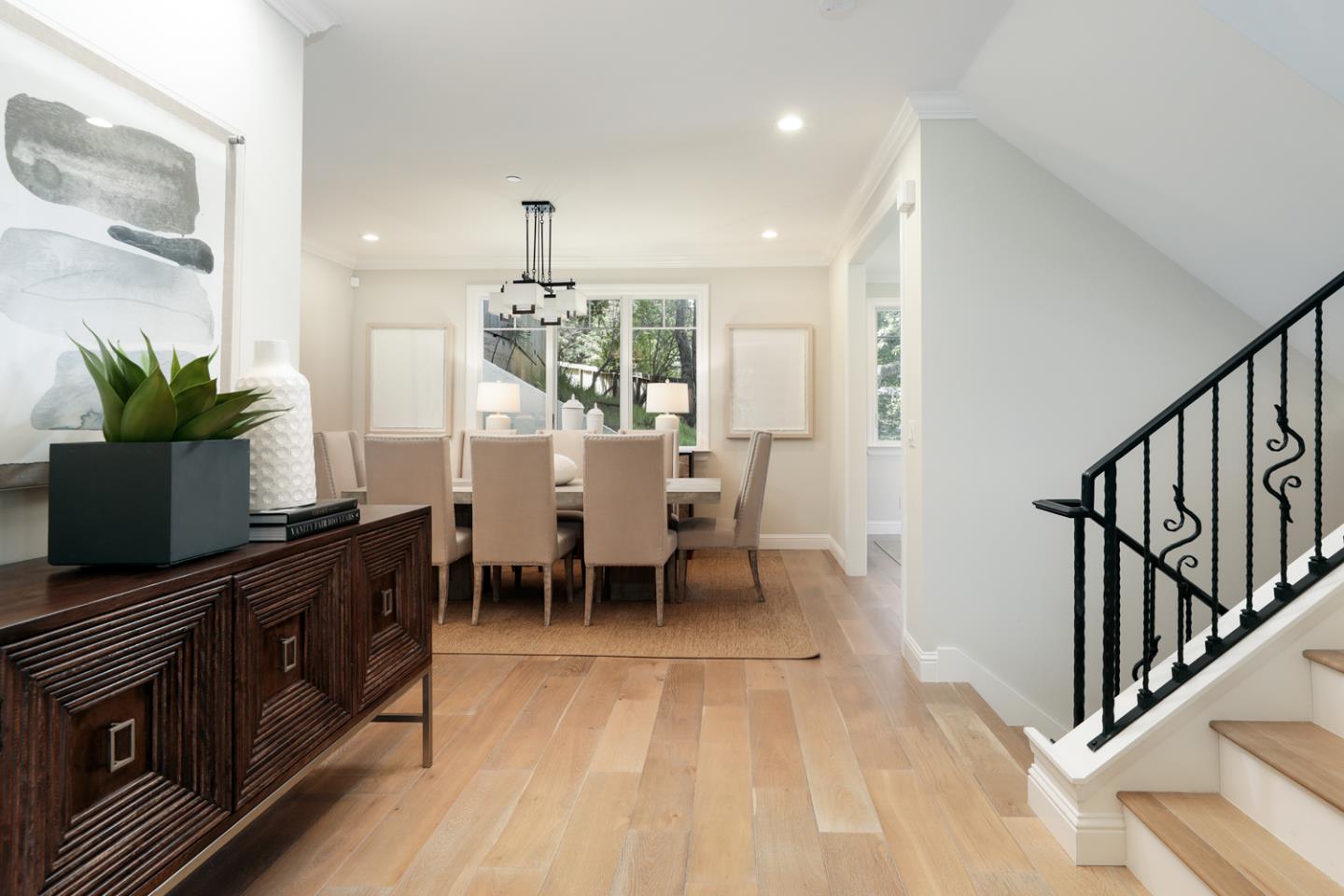 139 Windsor Drive San Carlos, CA 94070 - Photo 6 of 41 a view of a dining room with furniture window and wooden floor