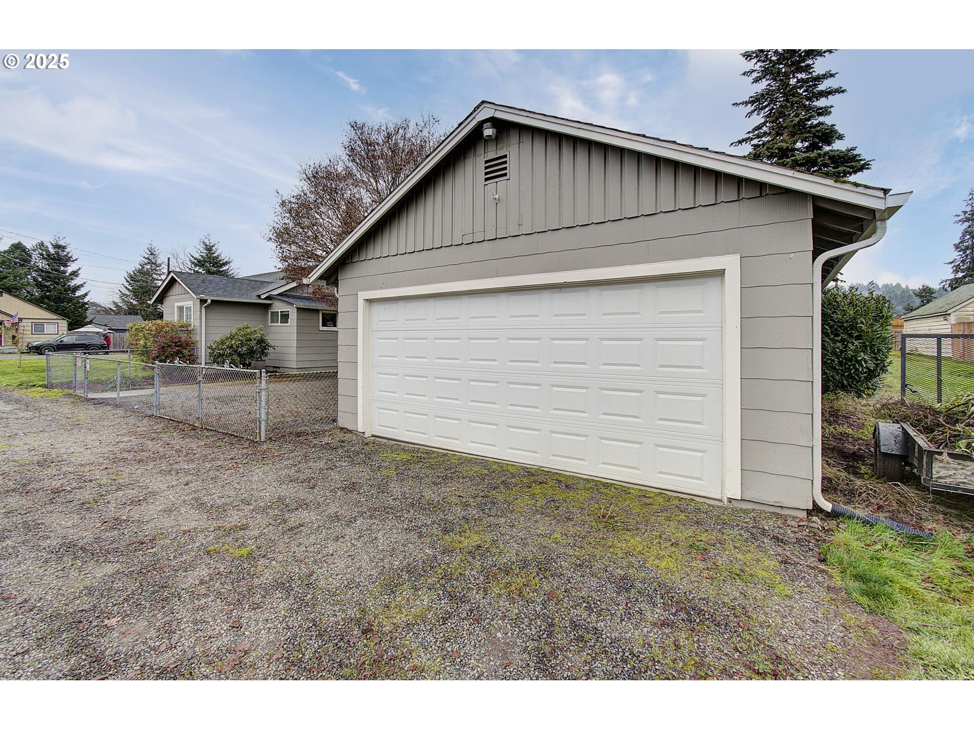511 4th Avenue Southwest Castle Rock, WA 98611 - Photo 29 of 37 a small white house with a white roof and parking space