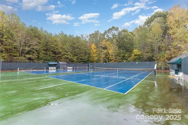 a view of a basketball court