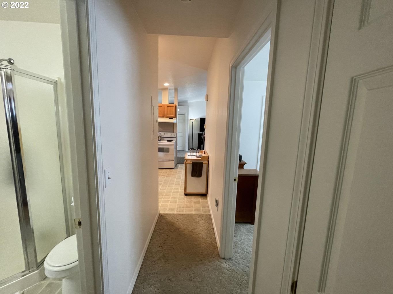 3413 Maple Lane Tillamook, OR 97141 - Photo 14 of 32 a view of a kitchen from the hallway