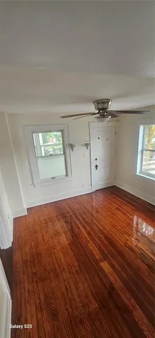 wooden floor in an empty room