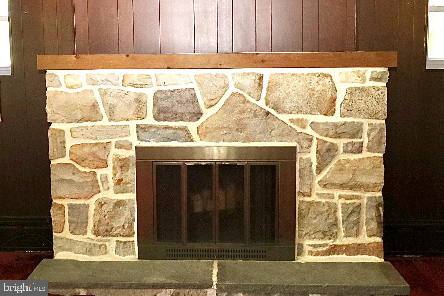 257 Valley Road Birdsboro, PA 19508 - Photo 8 of 21 SOLID STONE FIREPLACE WOOD-BURNING