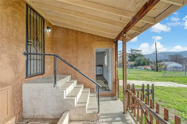 a view of an entryway