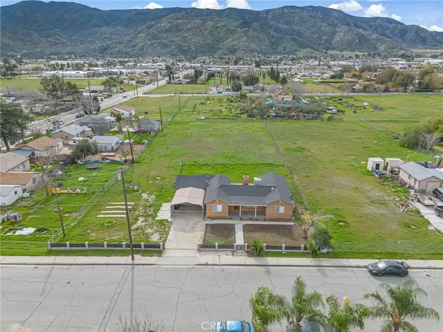 a view of a city with an ocean view