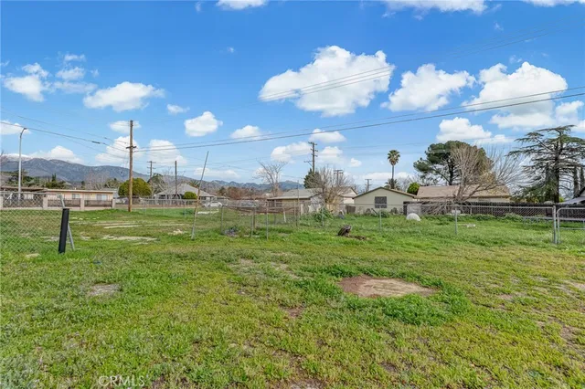 a view of a big yard