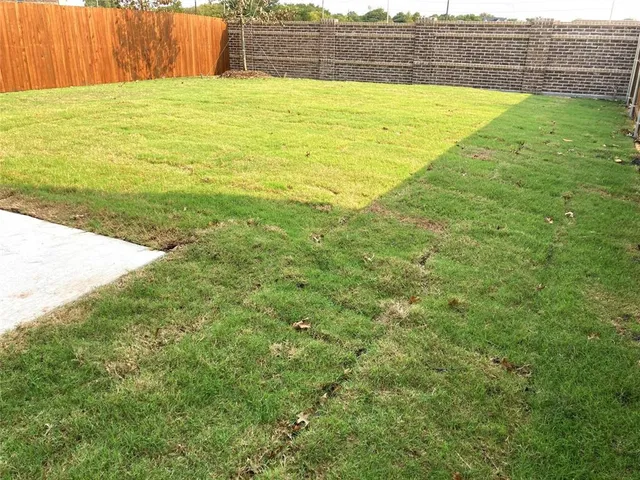 a view of an outdoor space and swimming pool