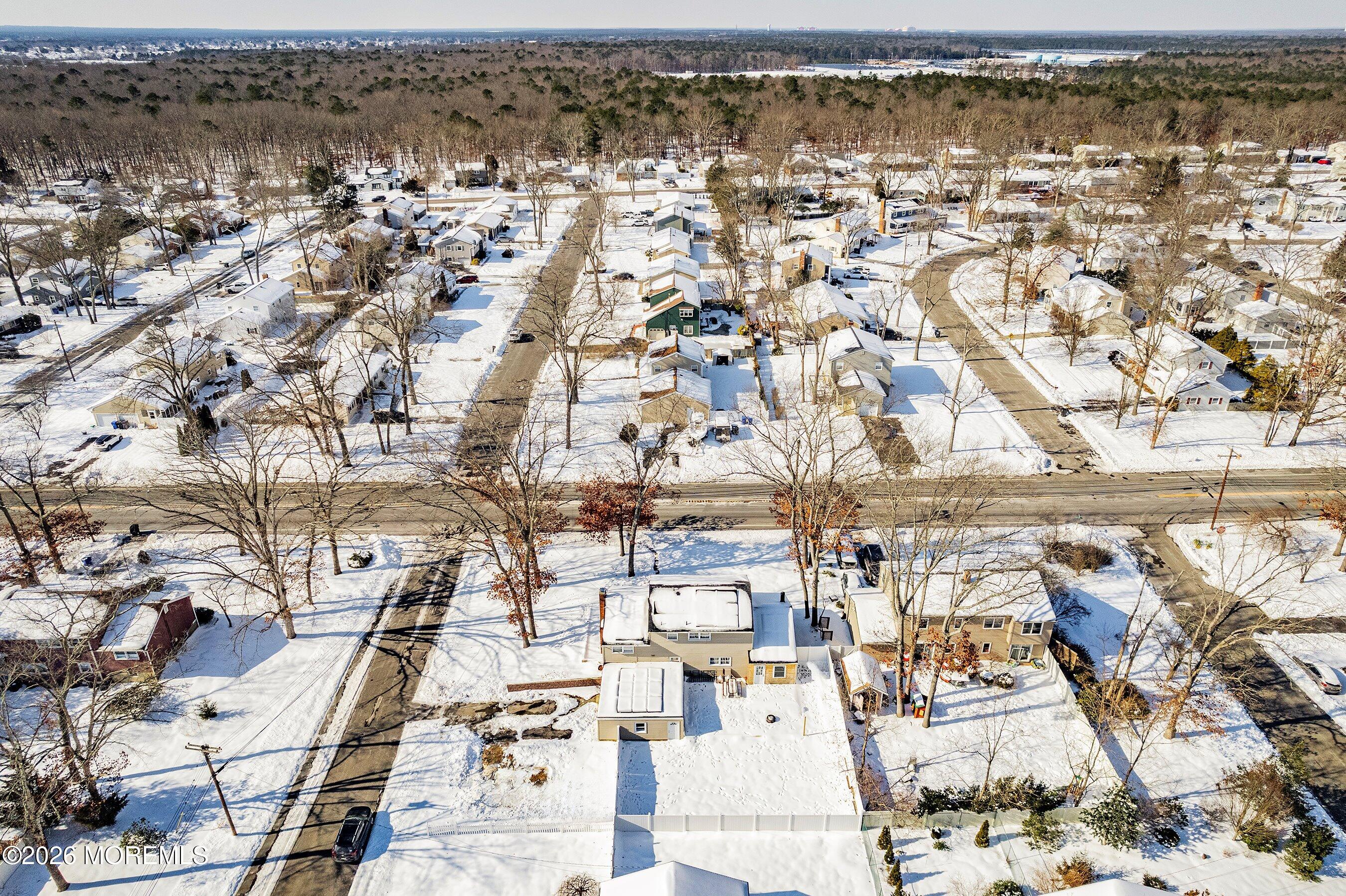 70 Oak Ridge Parkway Toms River, NJ 08755 - Photo 29 of 34 an aerial view of residential building with parking space