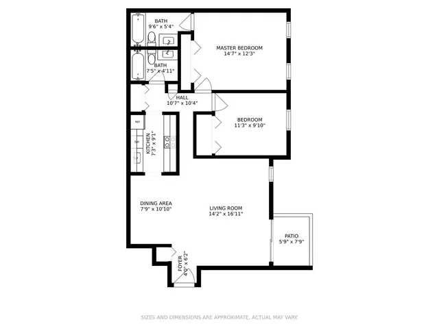 $2,100 | 520 Shorely Drive, Unit 201, Barrington, IL 60010