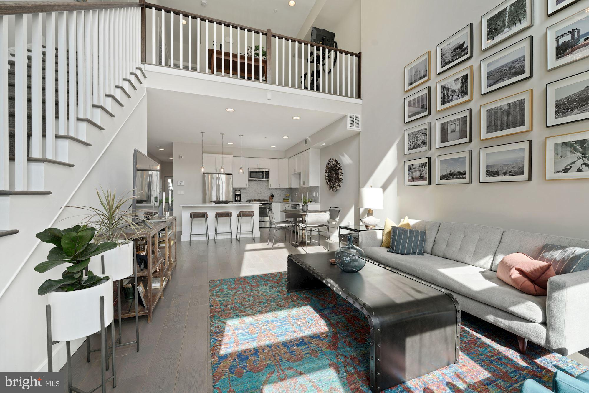 217 Randolph Place Northeast, Unit 1 Washington, DC 20002 - Photo 14 of 26 Sun drenched living area