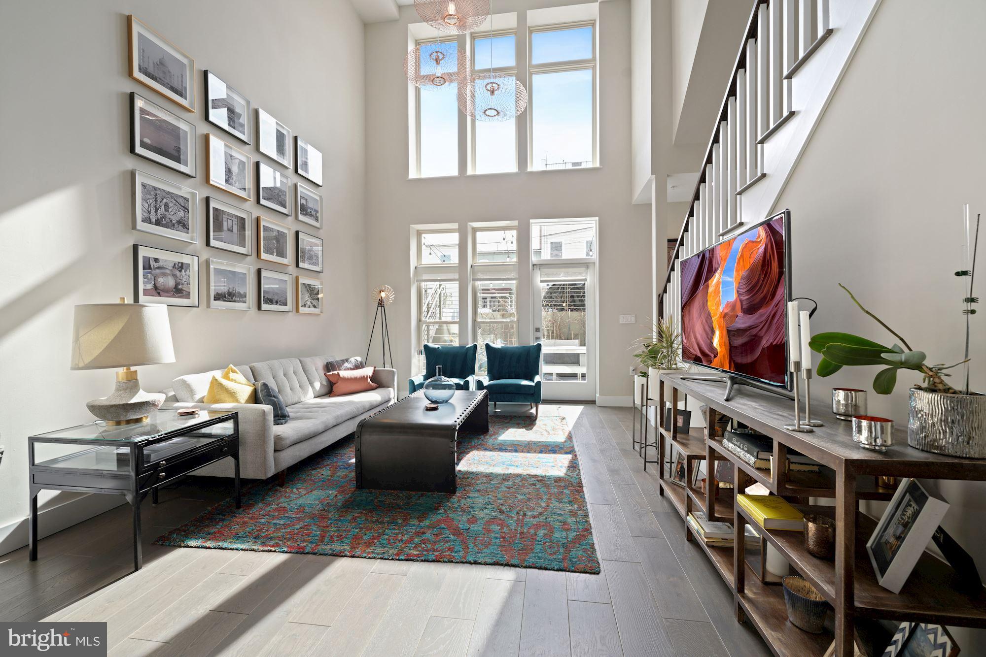217 Randolph Place Northeast, Unit 1 Washington, DC 20002 - Photo 15 of 26 Vaulted ceilings