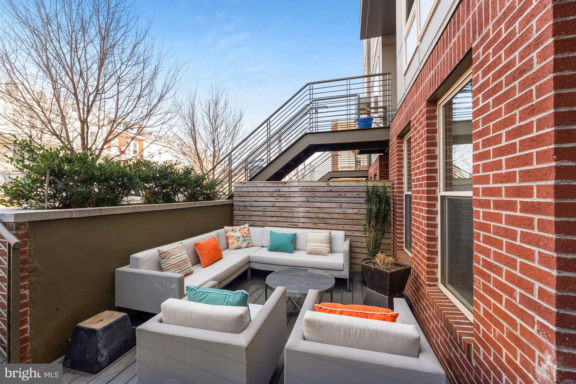 217 Randolph Place Northeast, Unit 1 Washington, DC 20002 - Photo 3 of 26 Front patio