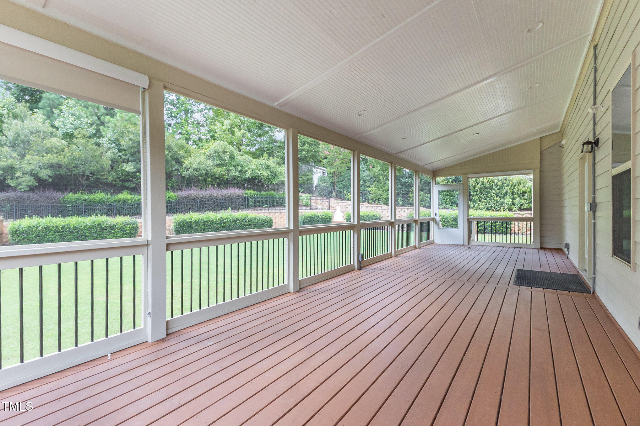 316 Matilda Place Cary, NC 27513 - Photo 62 of 69 a view of balcony with wooden floor