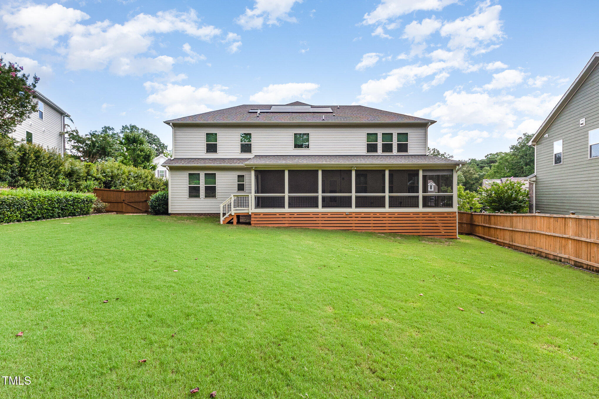 316 Matilda Place Cary, NC 27513 - Photo 66 of 69 a view of a house with a garden and yard