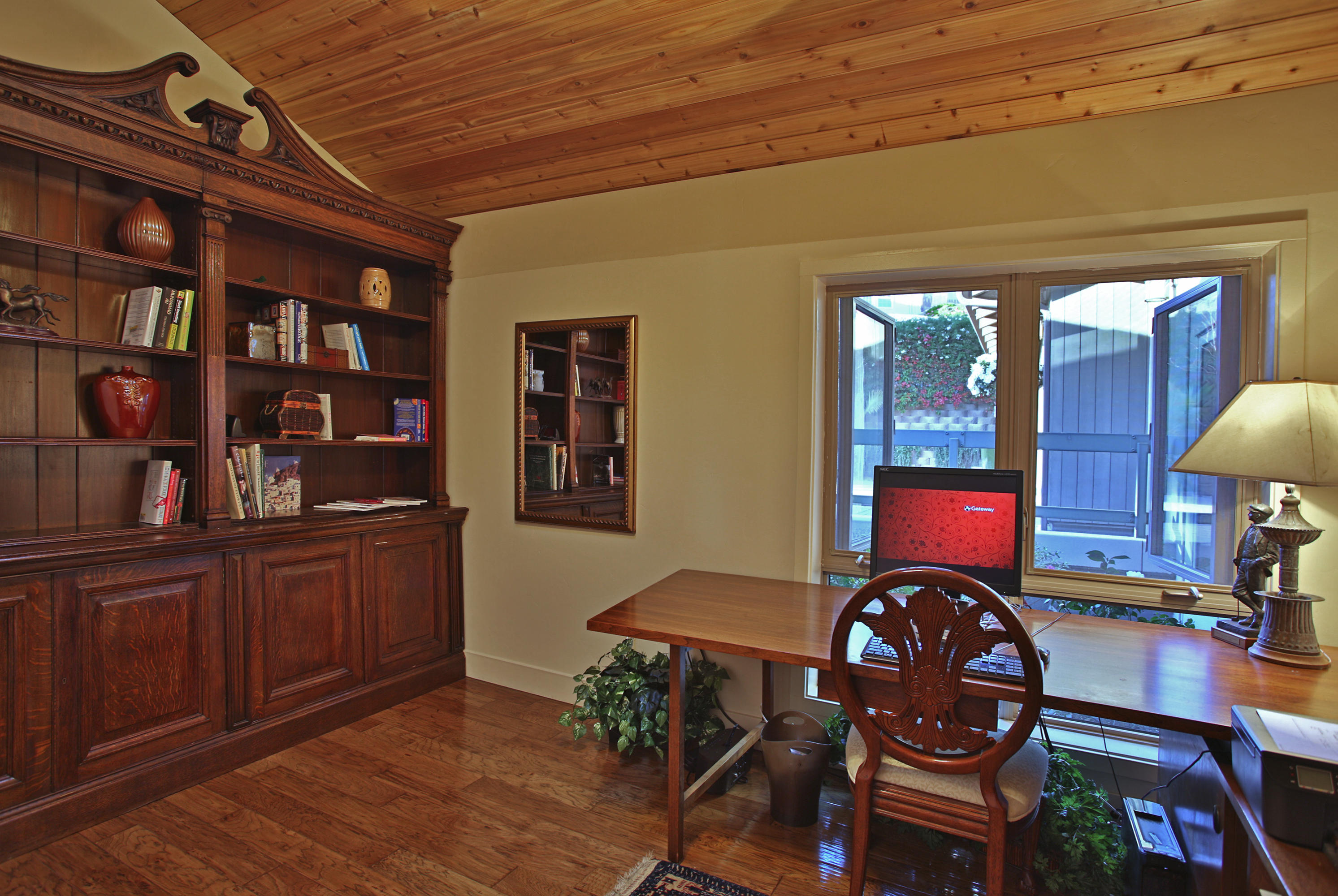 155 Cedar Lane Santa Barbara, CA 93108 - Photo 8 of 12 a view of a dining room with furniture and chandelier