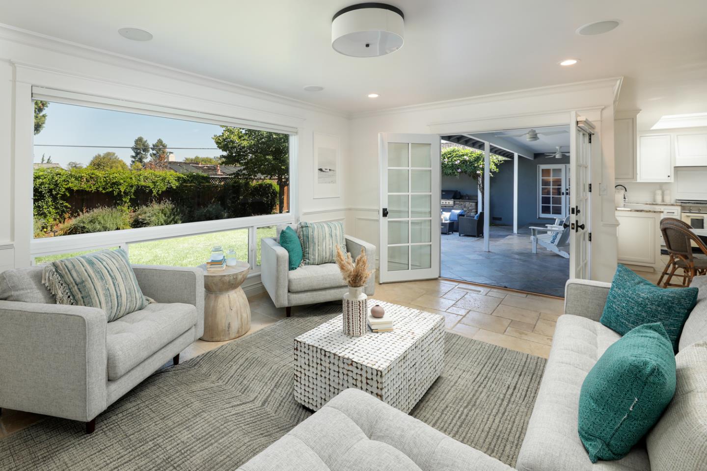 970 Gest Drive Mountain View, CA 94040 - Photo 21 of 53 a living room with furniture and a large window