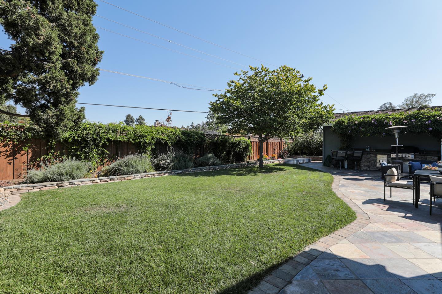 970 Gest Drive Mountain View, CA 94040 - Photo 25 of 53 a view of a backyard with sitting area