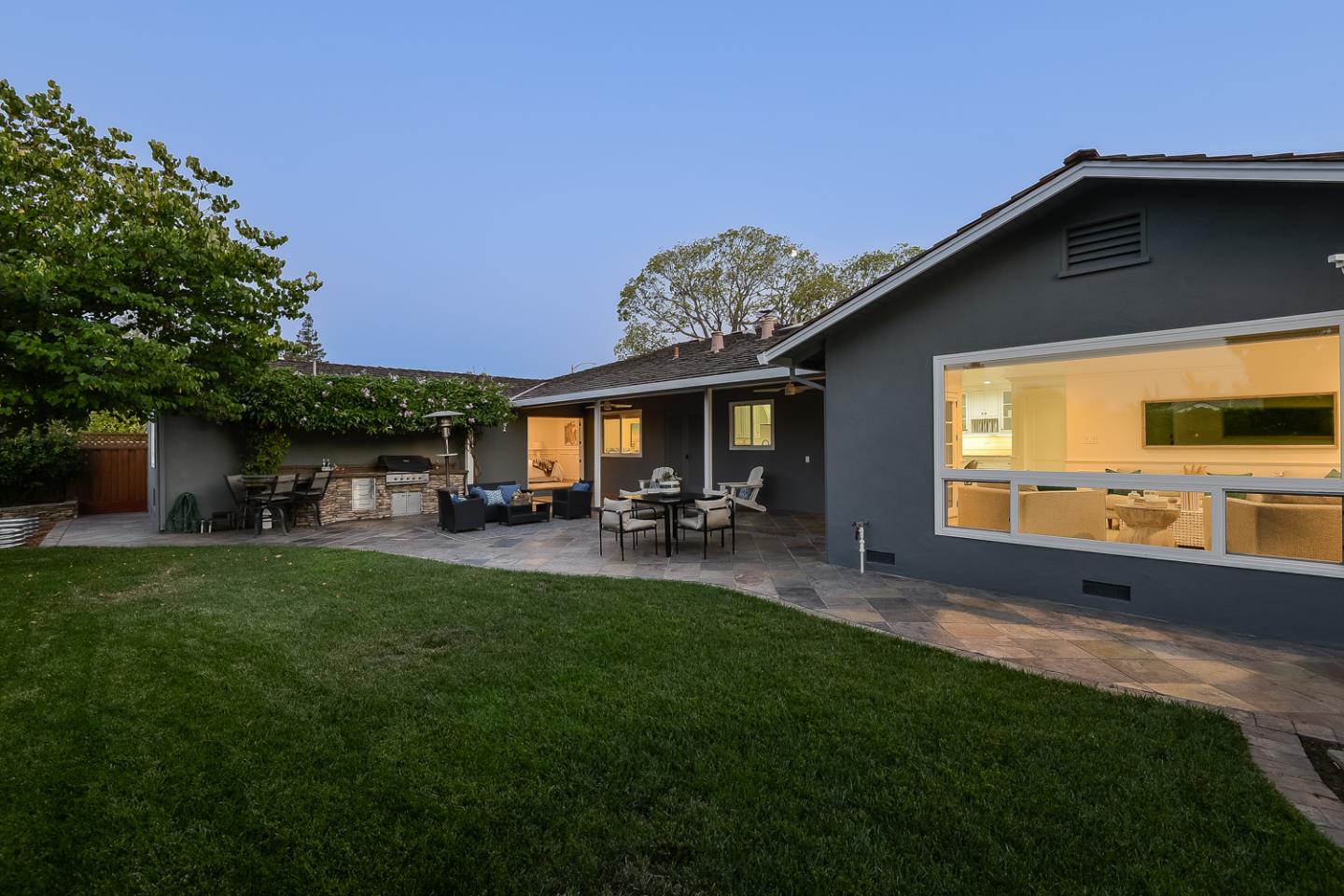 970 Gest Drive Mountain View, CA 94040 - Photo 42 of 53 a view of a porch with furniture and a yard