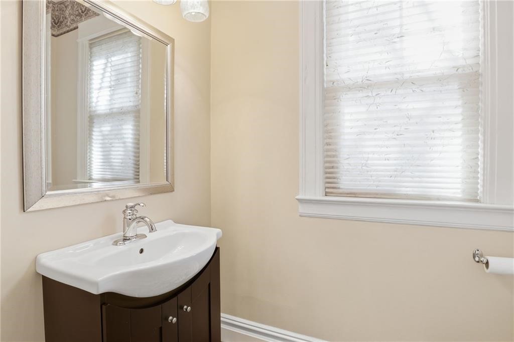 155 Edgerton Street, Unit 1 Rochester, NY 14607 - Photo 15 of 41 Half Bath off Kitchen