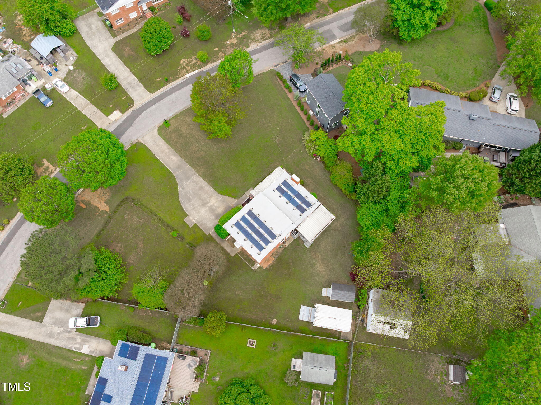 5144 Jeffries Street Raleigh, NC 27606 - Photo 42 of 48 Aerial-5