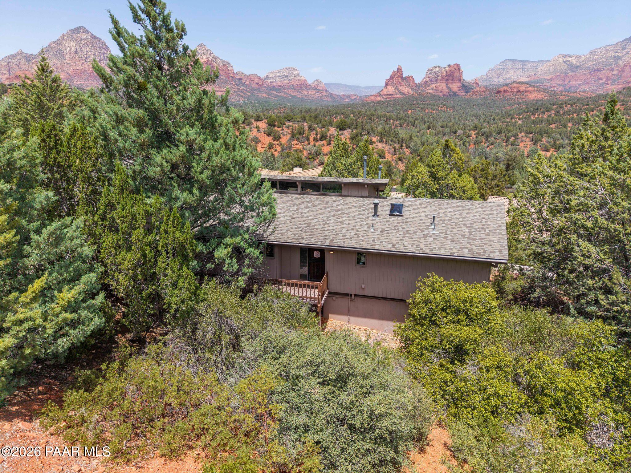 125 Kashmir Road Sedona, AZ 86336 - Photo 110 of 130 524-Aerials