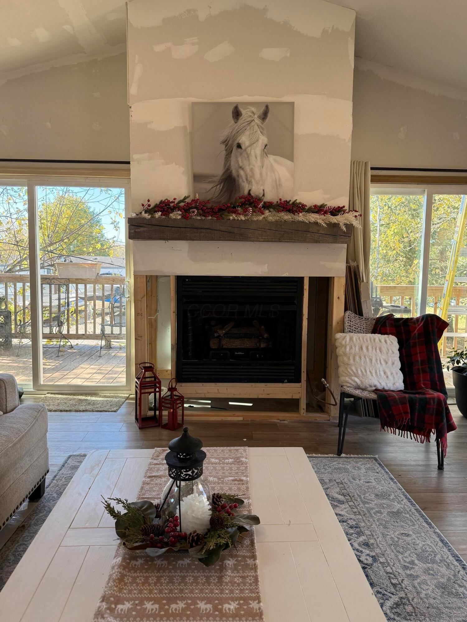 43510 Lavender Road Racine, OH 45771 - Photo 13 of 25 Ventless fireplace (not yet finished)