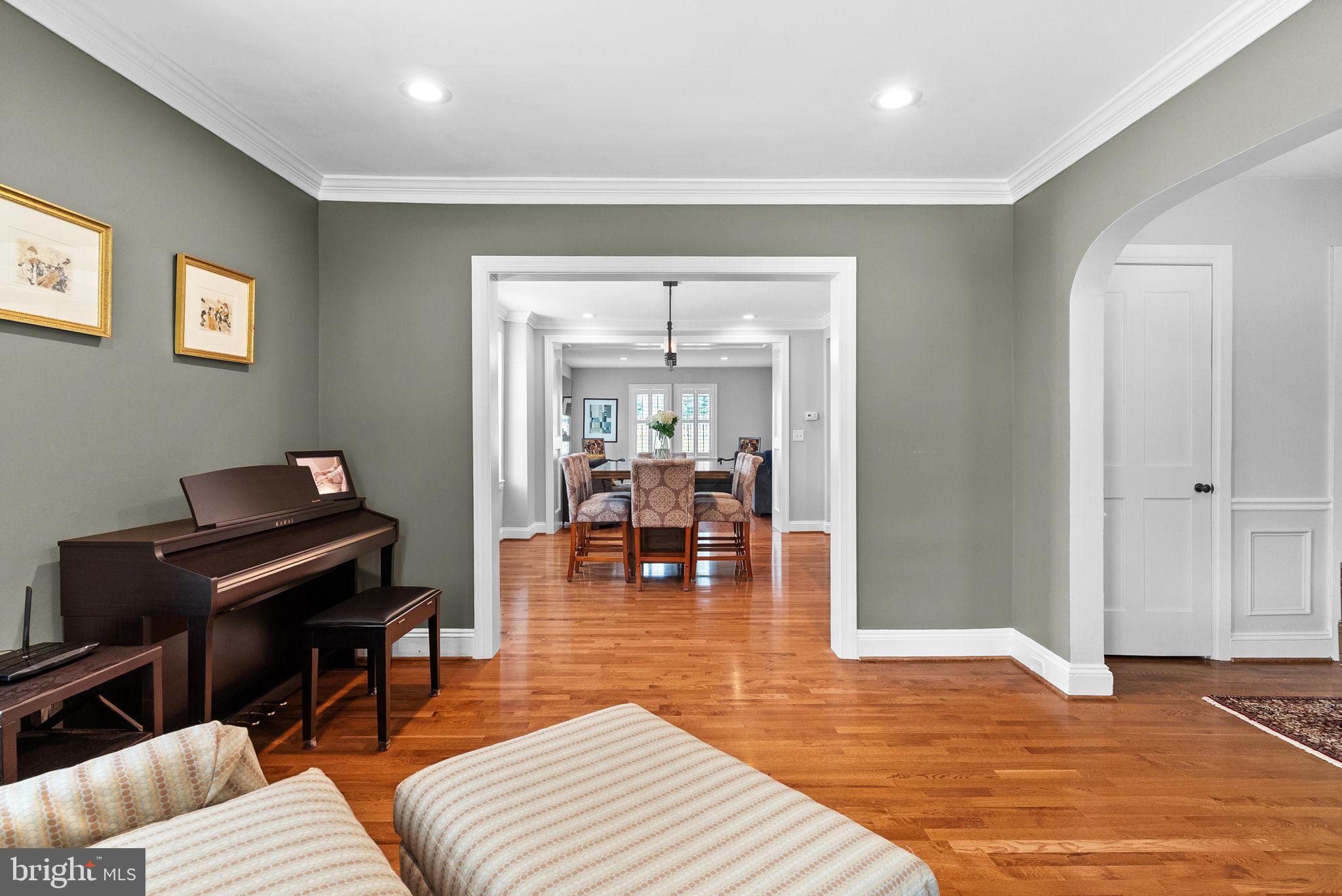 337 Old Lancaster Road Devon, PA 19333 - Photo 12 of 56 a living room with furniture and a wooden floor