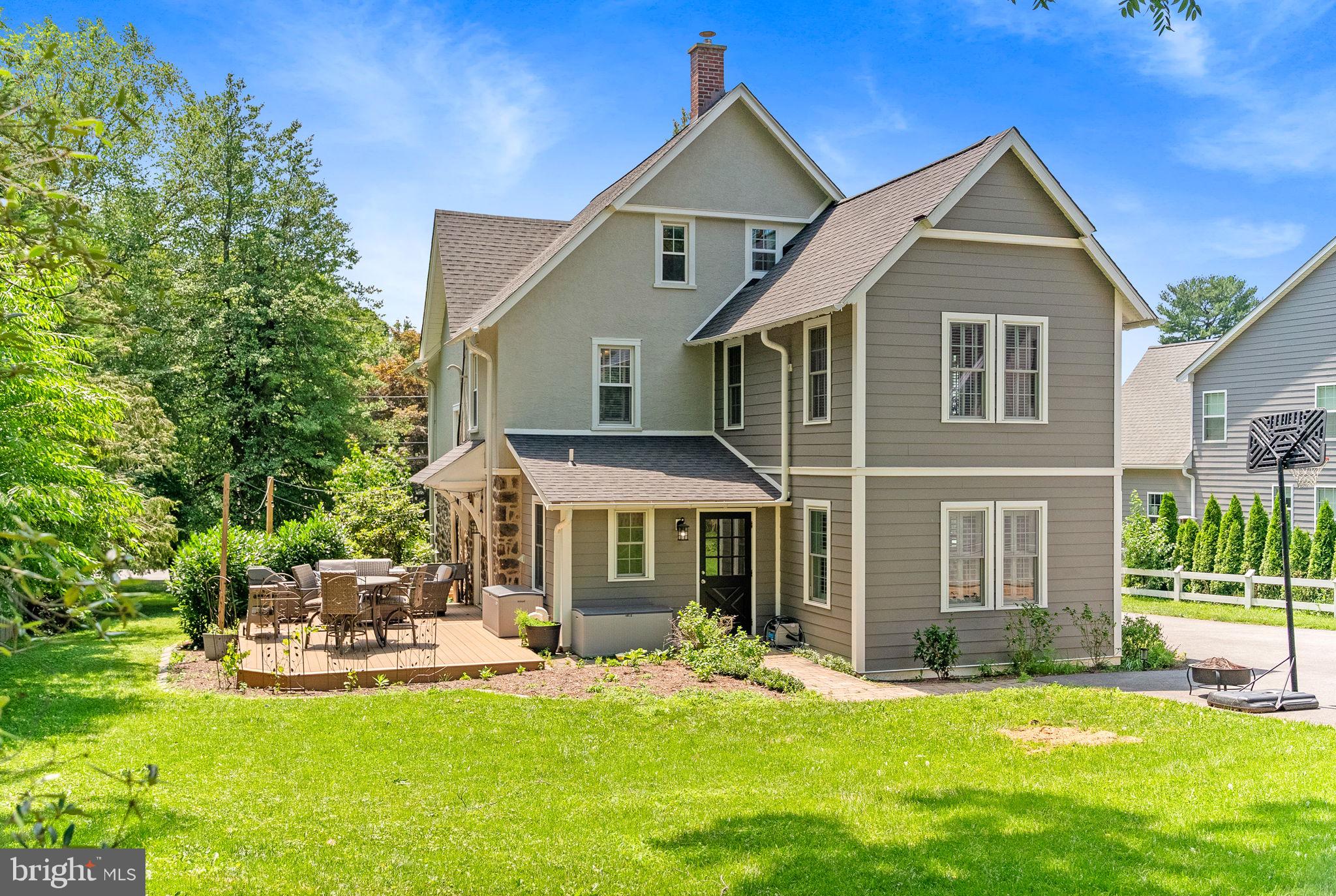 337 Old Lancaster Road Devon, PA 19333 - Photo 46 of 56 a front view of a house with a yard