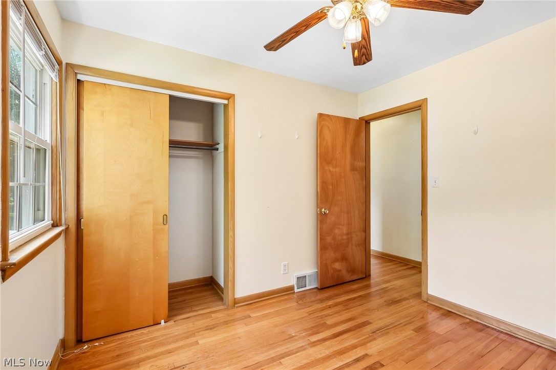 1638 South Cleveland Massillon Road Akron, OH 44321 - Photo 17 of 37 Closet with sliding wood doors