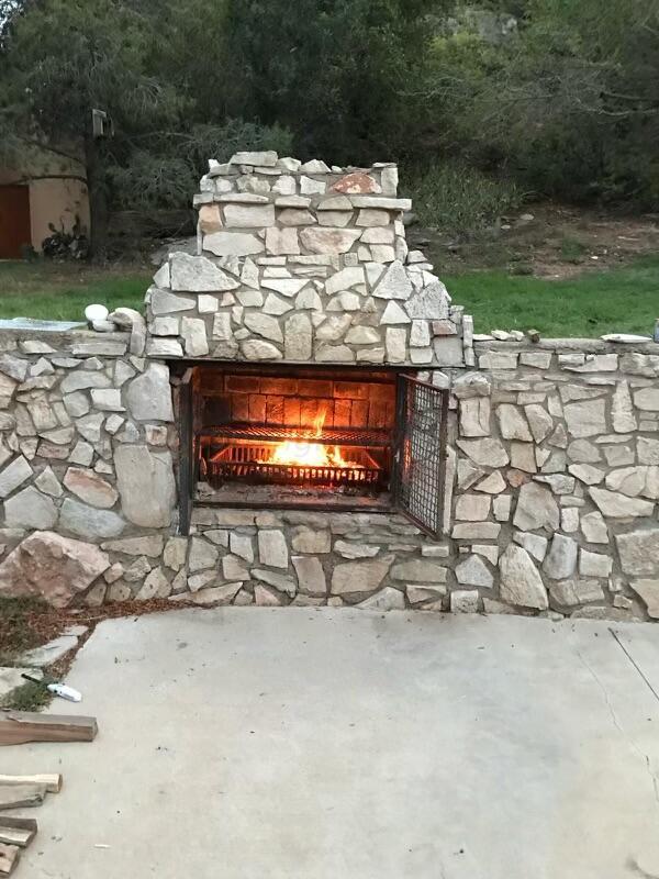 1061 Tascosa Road Amarillo, TX 79124 - Photo 50 of 52 Back patio fireplace