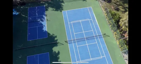 a bird view of a house